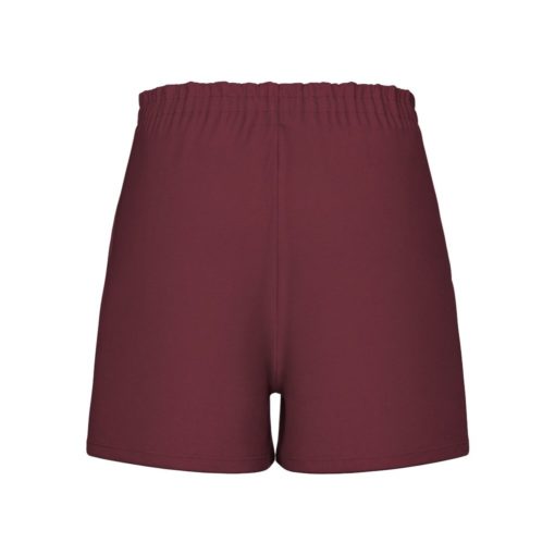 PIECES PCCHILLI SUMMER HW SHORTS Viininpunainen - Image 3