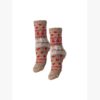 PIECES PCJOY XMAS FLUFFY SOCKS 2-PACK Ruskea