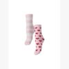 PIECES PCJOY XMAS FLUFFY SOCKS 2-PACK Pinkki