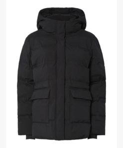PIECES PCNORMA PUFFER JACKET Musta