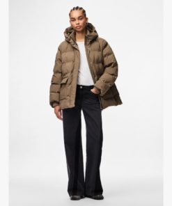 Alternative view of PIECES PCNORMA PUFFER JACKET MOREL