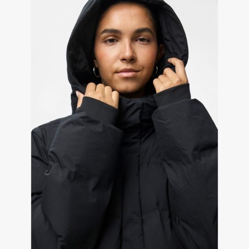 PIECES PCNORMA PUFFER JACKET Musta - Image 5
