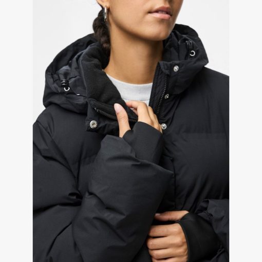 PIECES PCNORMA PUFFER JACKET Musta - Image 3