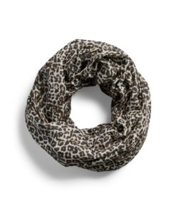 PIECES PCPINIA TUBE SCARF Ruskea kuosi