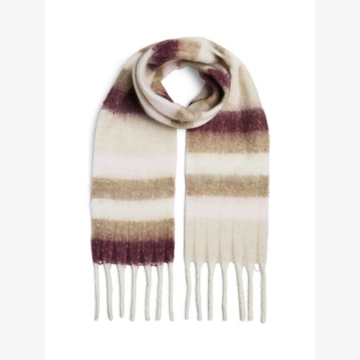 PIECES PCLULU LONG SCARF Beige
