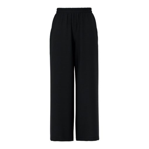 PIECES PCTIFFANY HW WIDE PANTS WNV Musta - Image 3