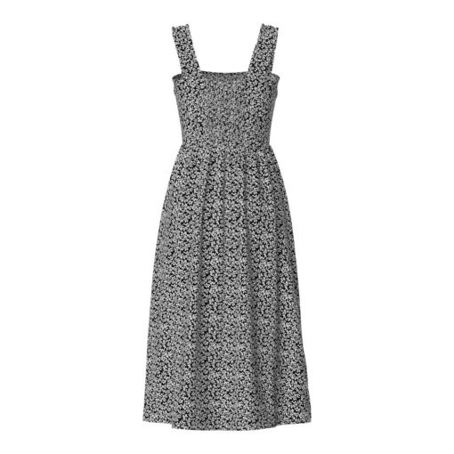 PIECES PCNYA SL MIDI DRESS MUSTA KUVIO - Image 2