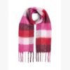 PIECES PCBEA NARROW LONG SCARF Punainen