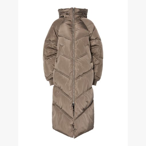 PIECES PCJOLIE LONG PUFFER JACKET MOREL