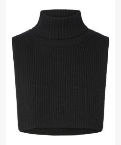 PIECES PCJANNI NECKWARMER Musta