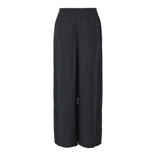 PIECES PCJOSS HW WIDE PANTS Musta - Image 2