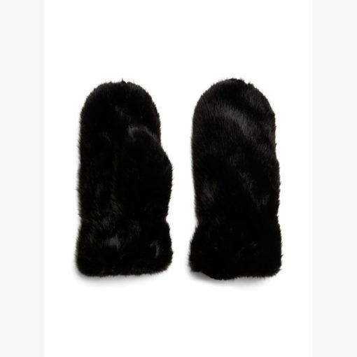 PIECES PCJUTLANDIA MITTENS Musta