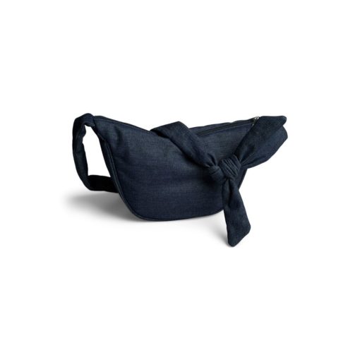 PIECES PCAMANDA DENIM KNOT BUMBAG Tummansininen