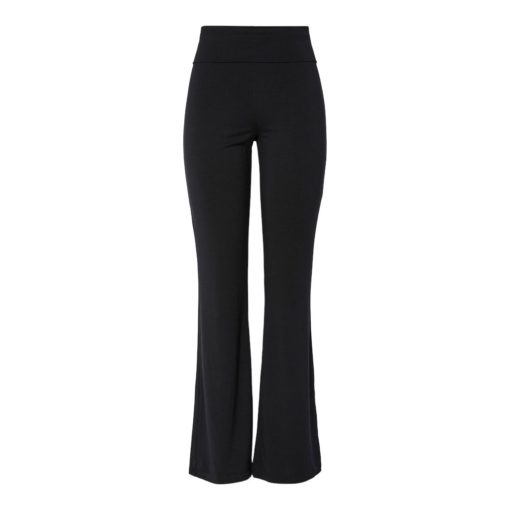PIECES PCMALIVA FLARED PANTS JRS Musta
