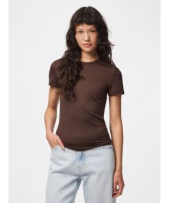 Alternative view of PIECES PCLULA SS TEE HOT FUDGE