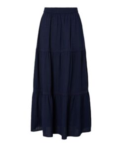PIECES PCTOHIME HW ANKLE SKIRT LACETAPES Tummansininen