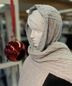 Alternative view of PCJEMEN BALACLAVA BC Vaaleanharmaa