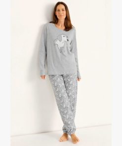 Alternative view of CB PYJAMA Vaaleanharmaa