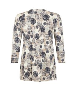 Alternative view of SUNDAY TRIKOOPAITA 3/4 Ruskea kuosi