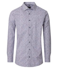 VENTI KUVIOPAITA 1/1 MODERN FIT Punainen kuosi