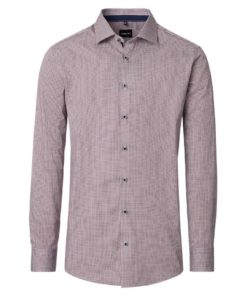 VENTI KUVIOPAITA 1/1 MODERN FIT Punainen kuosi