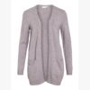 VILA VIRIL L/S OPEN LYHYT NEULETAKKI TOADSTOOL