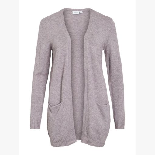 VILA VIRIL L/S OPEN LYHYT NEULETAKKI TOADSTOOL