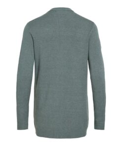 VILA VIRIL L/S OPEN NEULETAKKI BASAM GREEN - Image 6