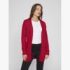 VILA VIRIL L/S OPEN NEULETAKKI JESTER RED