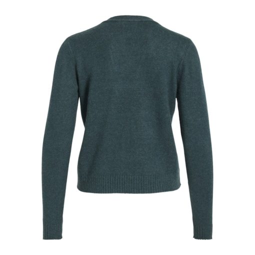VILA VIRIL SHORT L/S KNIT CARDIGAN PONDEROSA PINE - Image 5