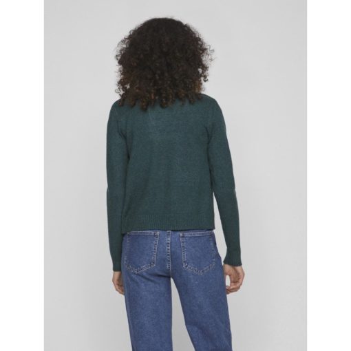 VILA VIRIL SHORT L/S KNIT CARDIGAN PONDEROSA PINE - Image 3