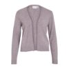 VILA VIRIL SHORT L/S KNIT CARDIGAN TOADSTOOL