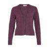 VILA VIRIL SHORT L/S KNIT CARDIGAN FIG
