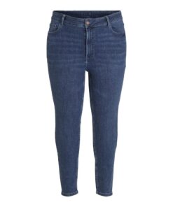VILA VIJEGGY IT HW 7/8 JEGGINGS CURVE Tummansininen
