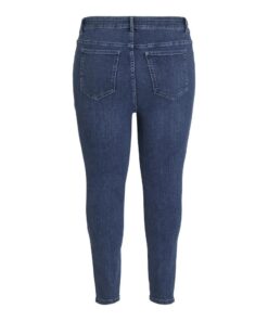 Alternative view of VILA VIJEGGY IT HW 7/8 JEGGINGS CURVE Tummansininen