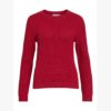 VILA VIDALO O-NECK L/S KNIT JESTER RED