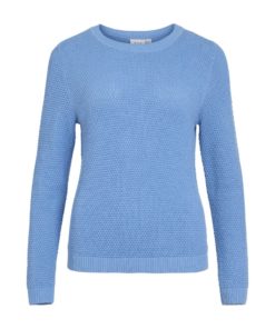 VILA VIDALO O-NECK L/S KNIT ALL ABOARD