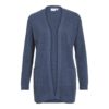 VILA VIDALO L/S KNIT CARDIGAN VINTAGE INDIGO