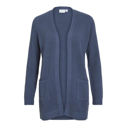 VILA VIDALO L/S KNIT CARDIGAN VINTAGE INDIGO