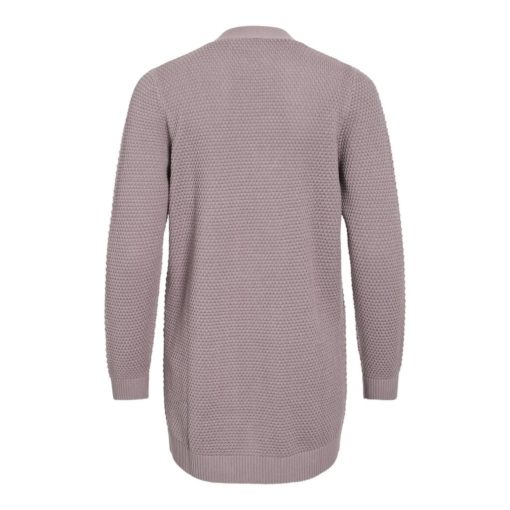 VILA VIDALO L/S KNIT CARDIGAN TOADSTOOL - Image 6