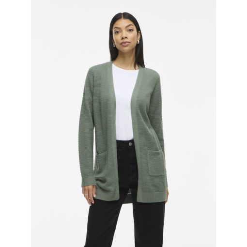 VILA VIDALO L/S KNIT CARDIGAN LAUREL WREATH - Image 2