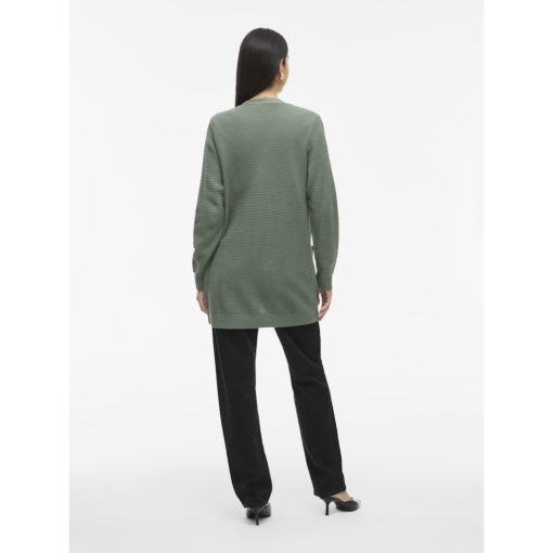 VILA VIDALO L/S KNIT CARDIGAN LAUREL WREATH - Image 5