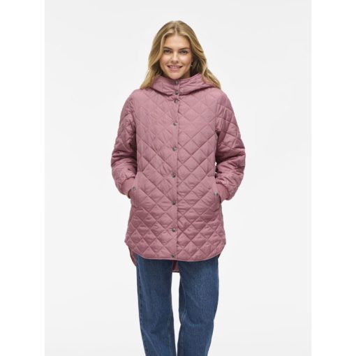 VILA VITATE L/S HOODED JACKET MESA ROSE - Image 2