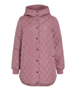VILA VITATE L/S HOODED JACKET MESA ROSE