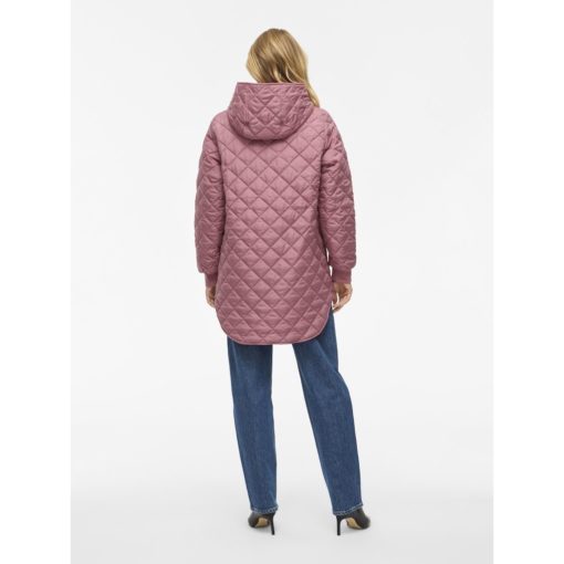VILA VITATE L/S HOODED JACKET MESA ROSE - Image 6