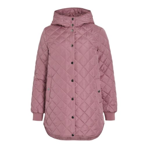 VILA VITATE L/S HOODED JACKET MESA ROSE