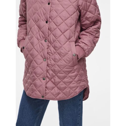 VILA VITATE L/S HOODED JACKET MESA ROSE - Image 3