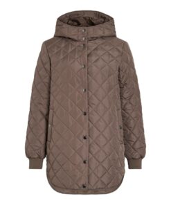 VILA VITATE L/S HOODED JACKET FALCON