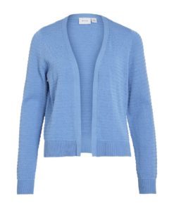 VILA VILOLLO SHORT L/S KNIT CARDIGAN Vaaleansininen
