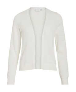 VILA VILOLLO SHORT L/S KNIT CARDIGAN Luonnonvalkoinen